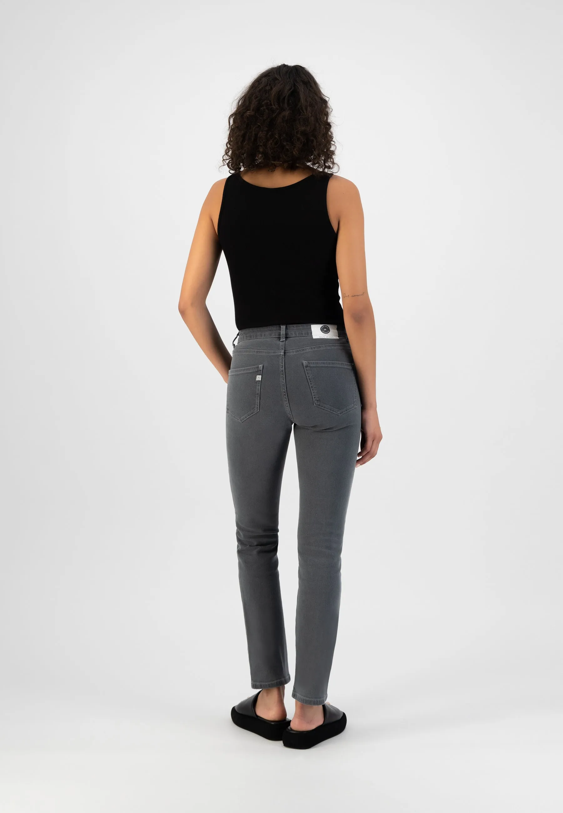 Faye Straight Jeans O3 Grey