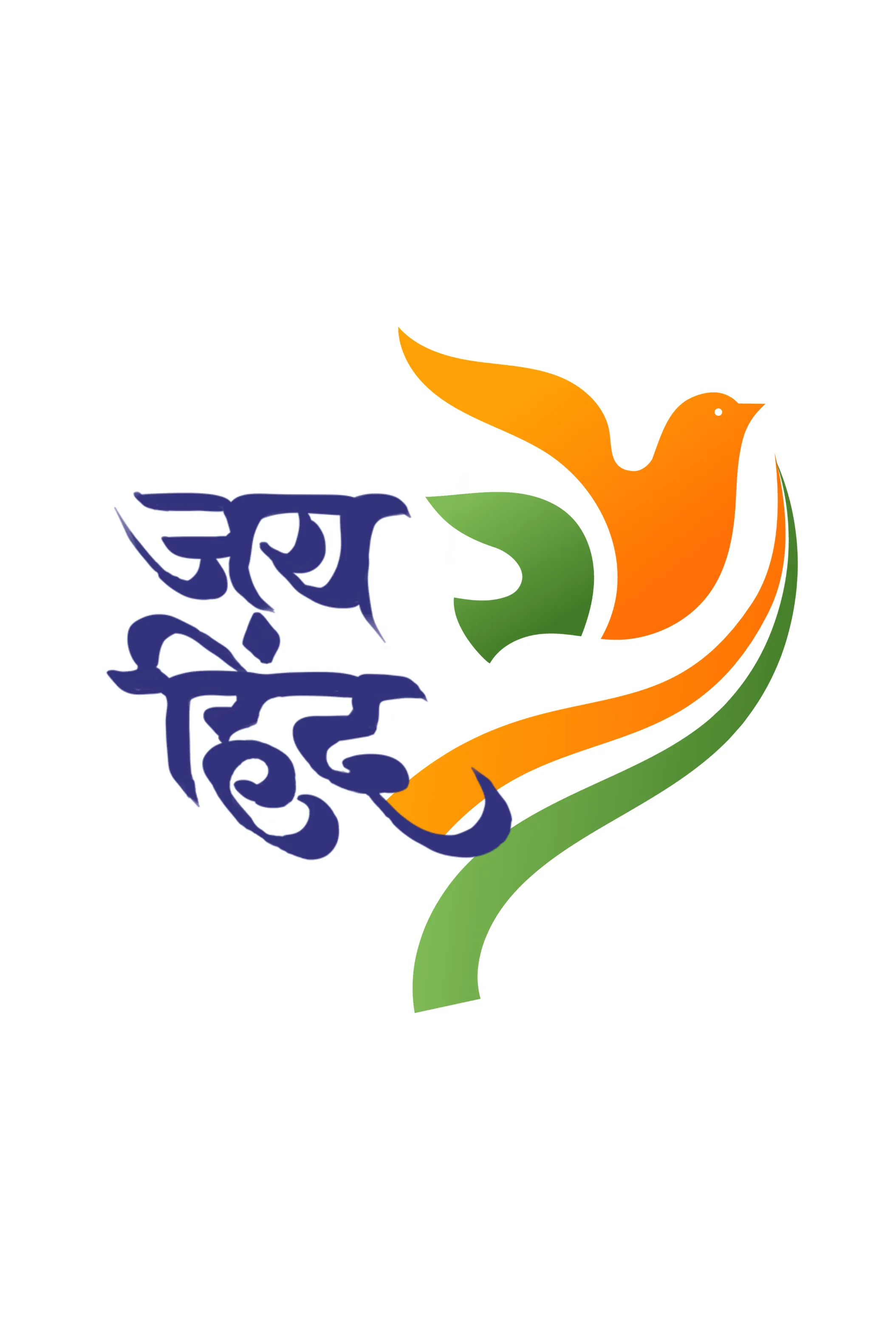 Jai Hind White Printed T-shirt for men