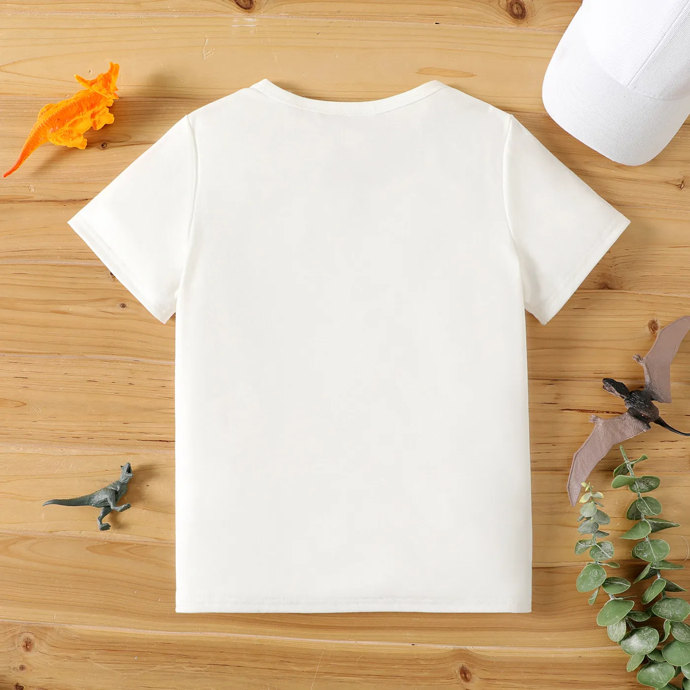 Kid Boy Animal Dinosaur Print Short-sleeve Tee
