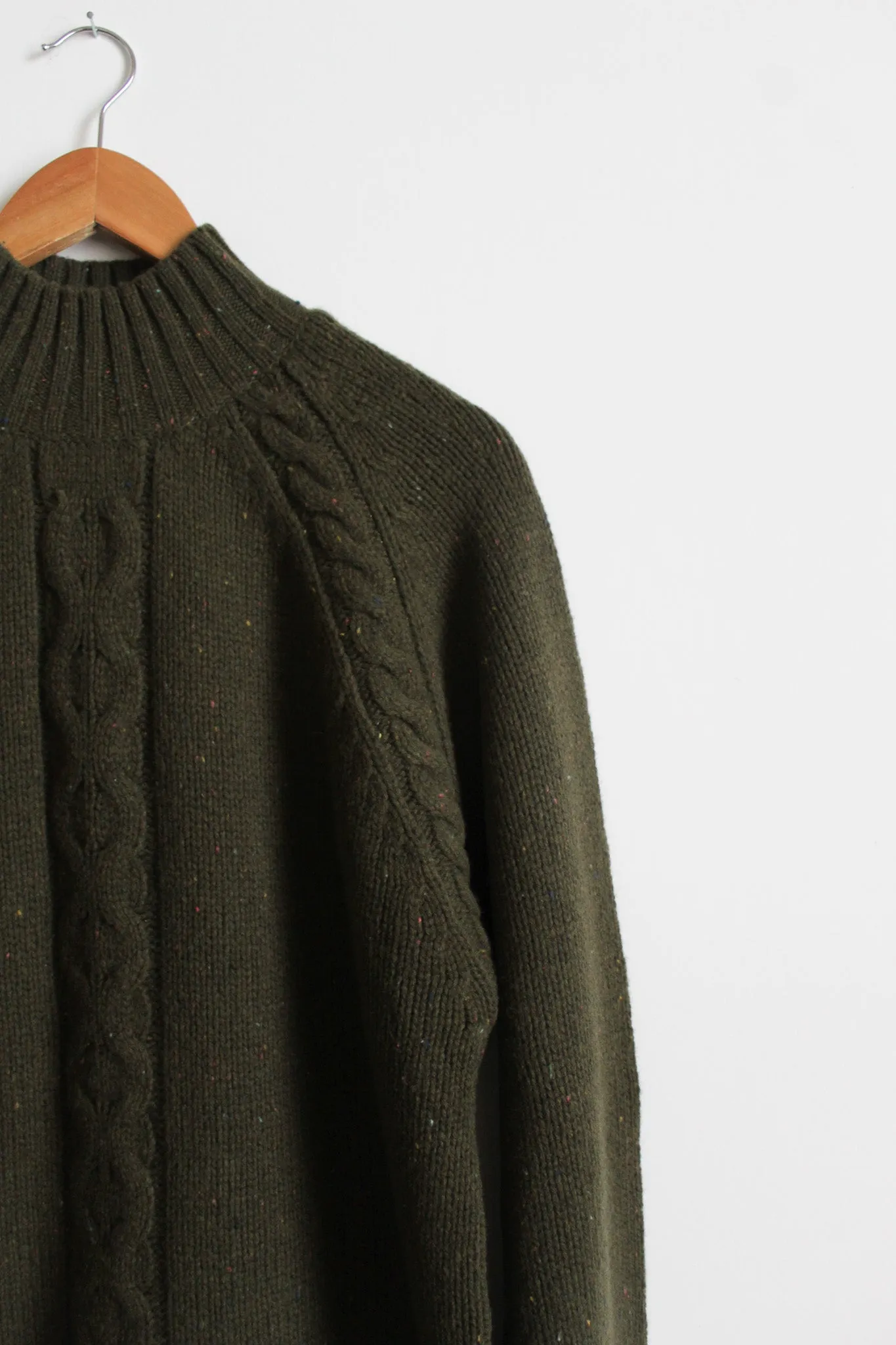 mossrock wool pullover