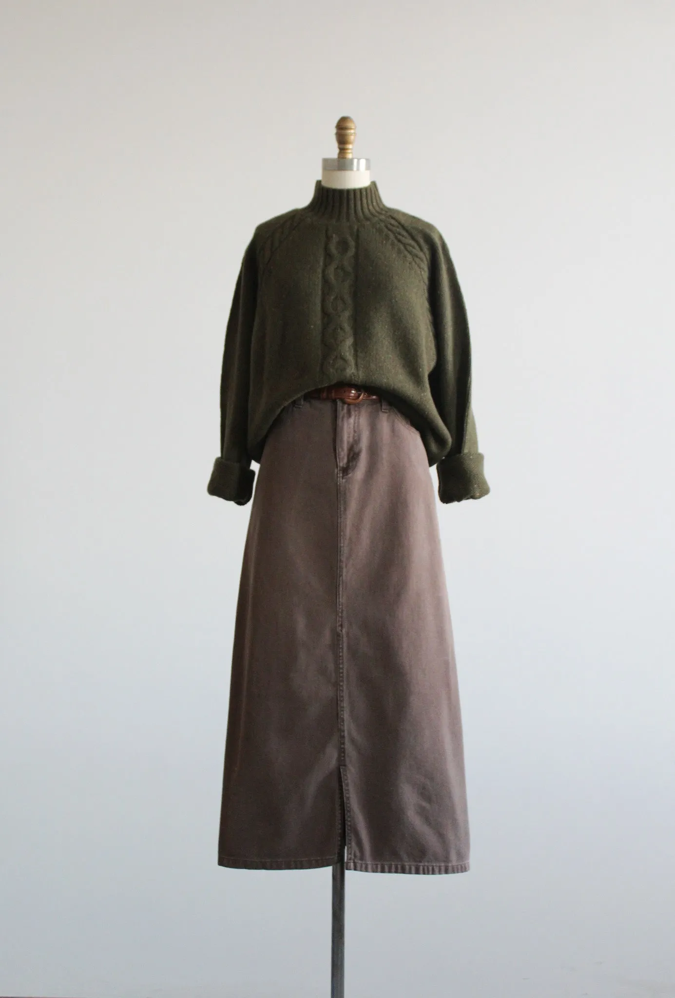 mossrock wool pullover