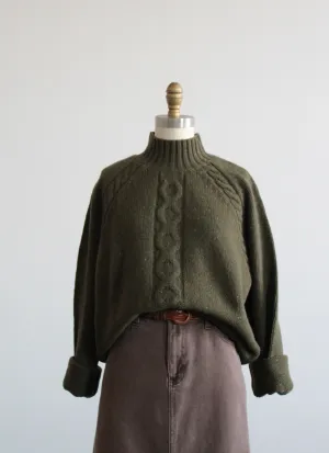 mossrock wool pullover