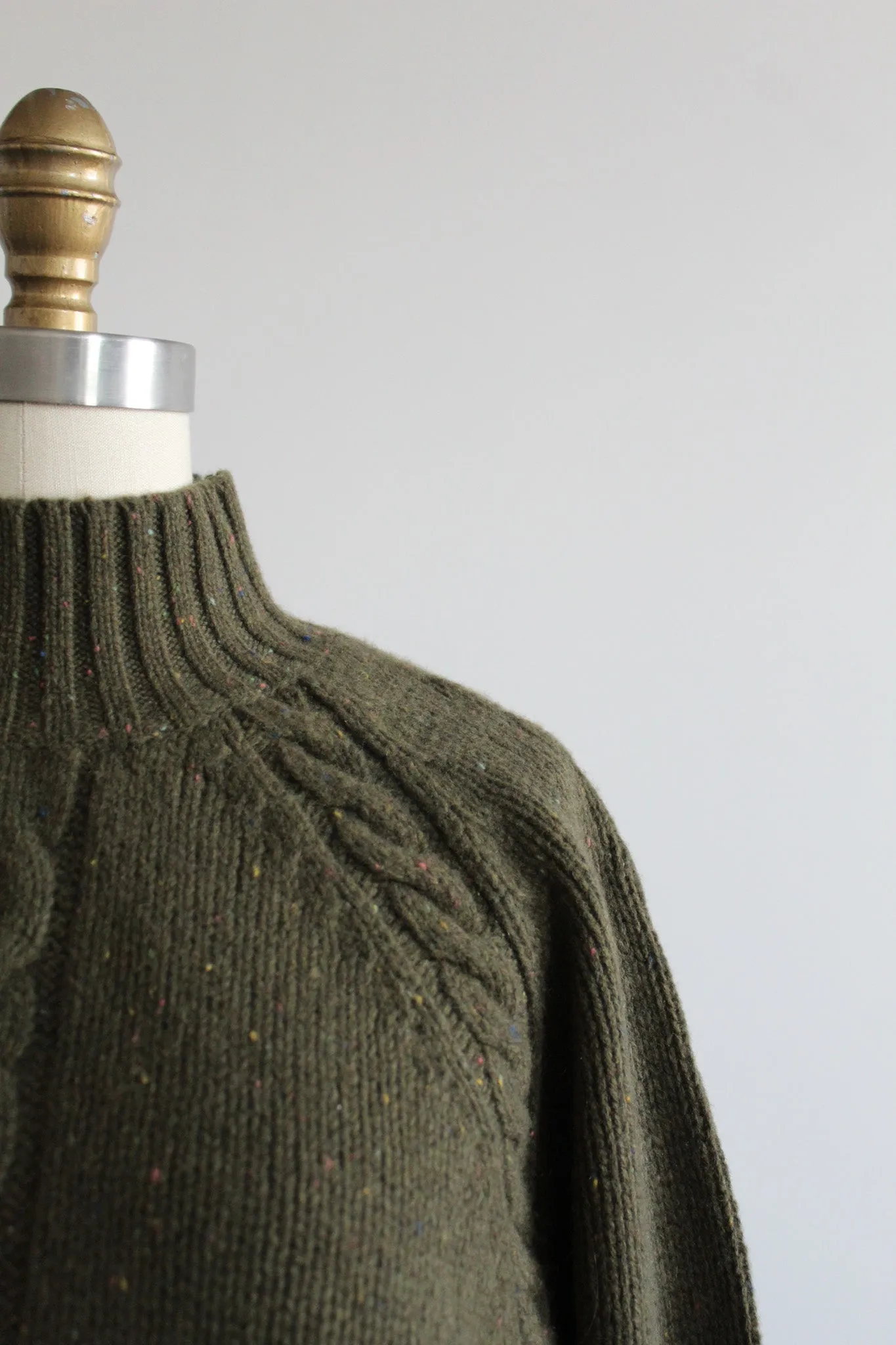 mossrock wool pullover