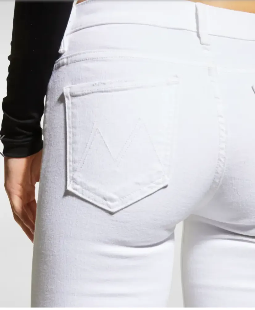 Mother Denim Insider Crop Step Fray Fairest of Them All