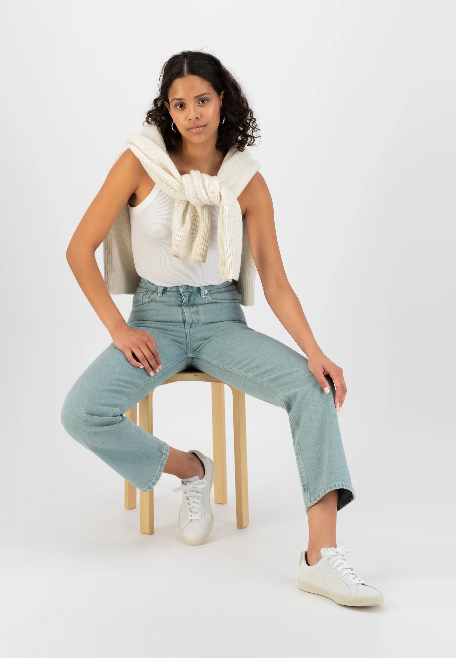 Relax Rose Cropped Jeans Atlantic