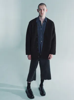 Welsh Black Albion Wool Colossal Cardigan