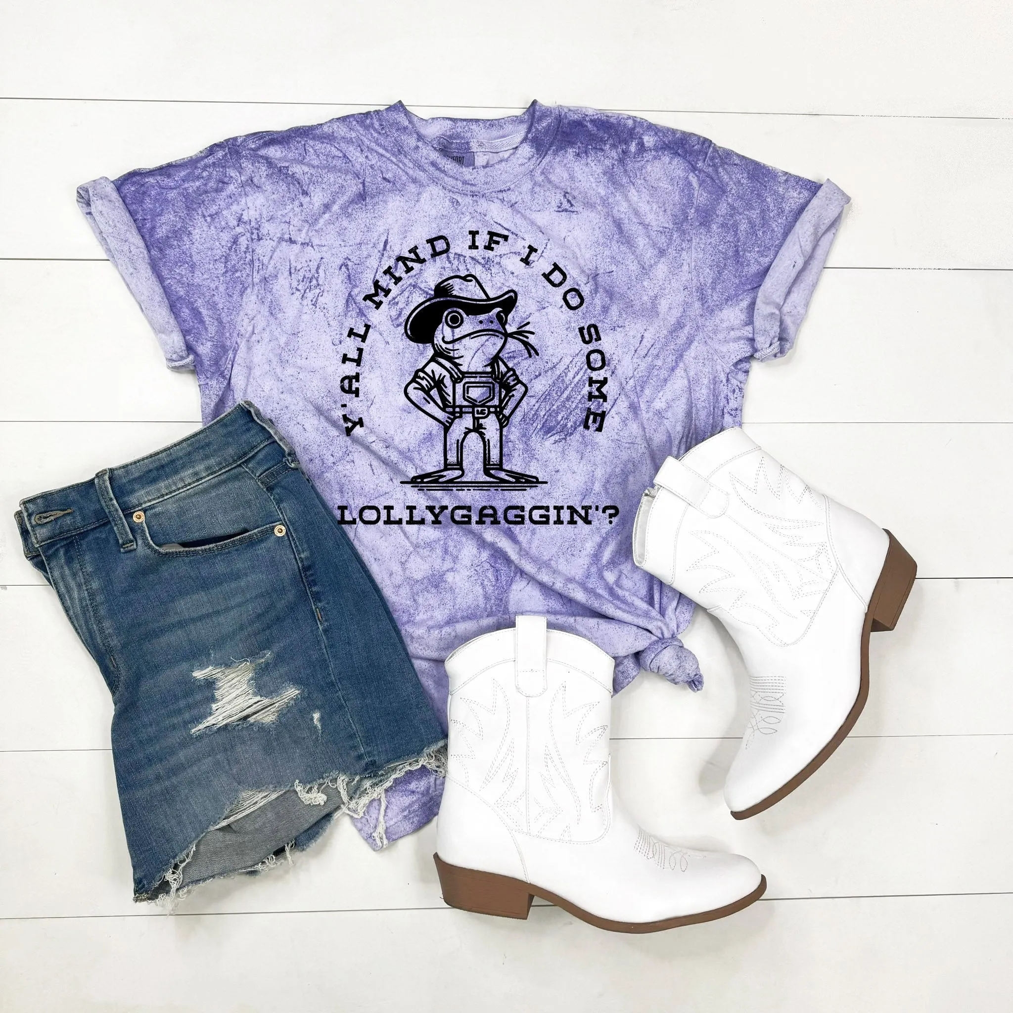Y'all Mind If I Lollygag Graphic Shirt